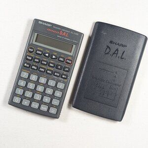 SHARP D.A.L scientific calculator model EL-510R